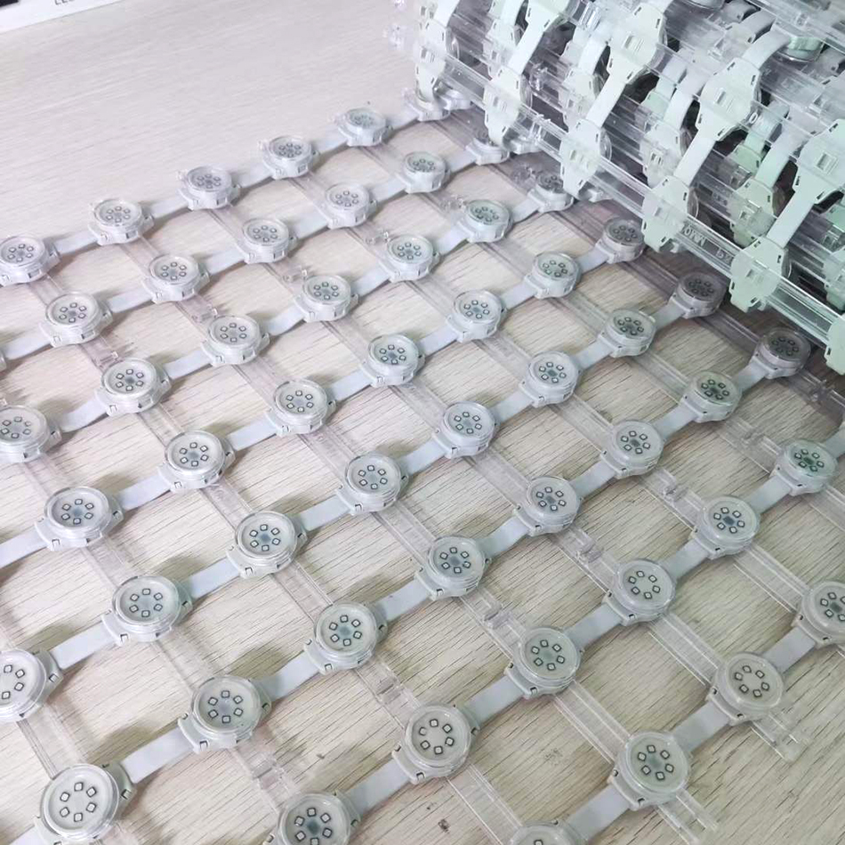 一種亮化led網格屏_深圳市華宇星光電