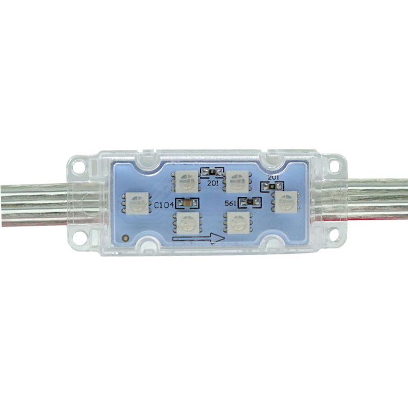 led點(diǎn)光源被廣泛應(yīng)用于各種大型建筑景觀戶(hù)外亮化工程(圖1)